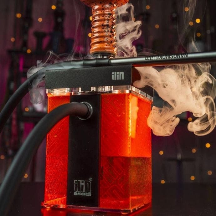 Original Hookah Nanosmoke Lava (Complete Set) | Neon Energy, Compact Power