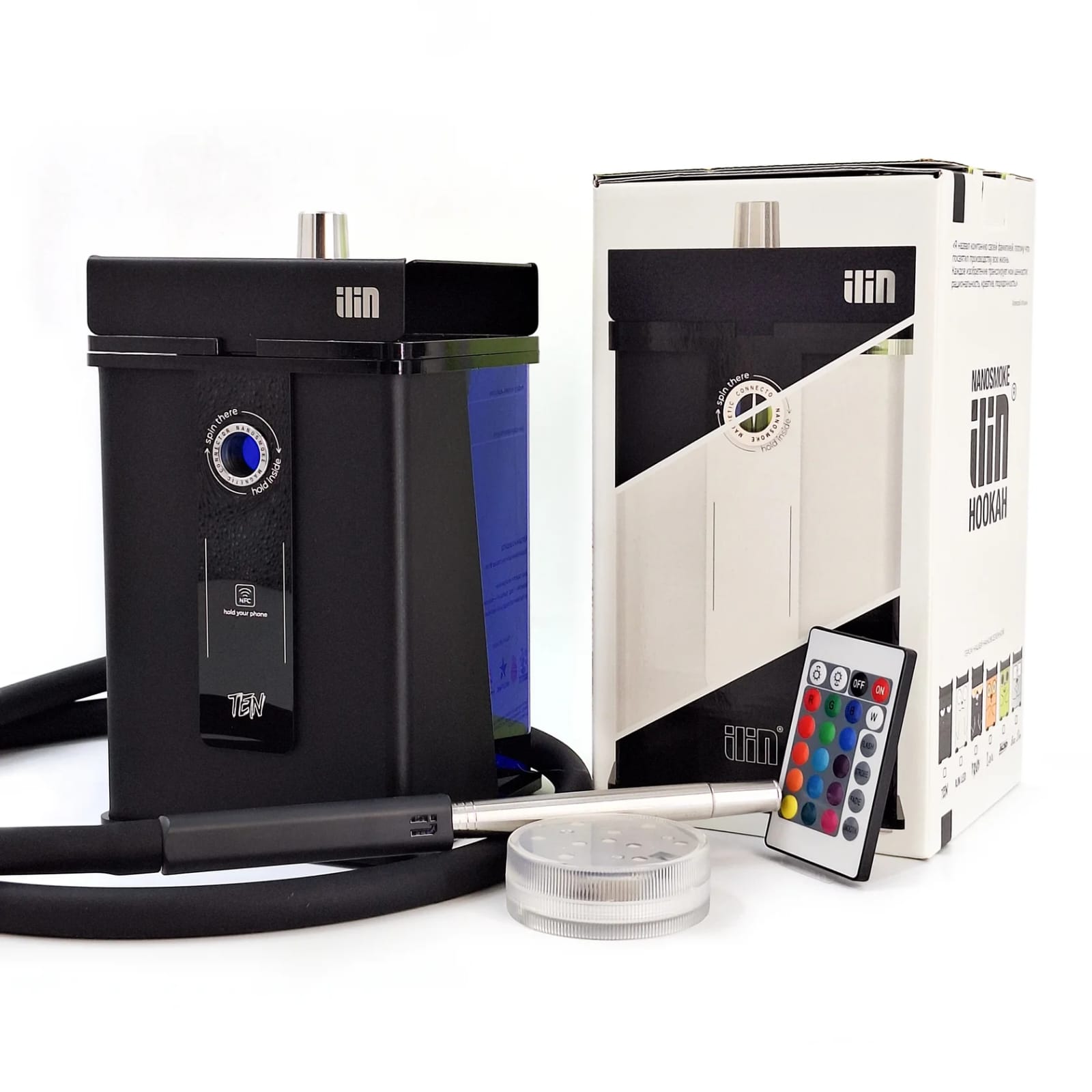 Original Hookah Nanosmoke Ten (Complete Set) | A Decade of Innovation, Modern Perfection