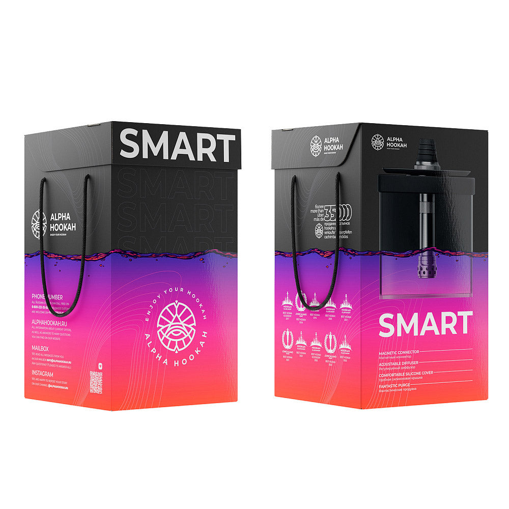 Alpha Hookah - Smart Exzo (with LED) Modified Version 0.1 - Shishabox UAE