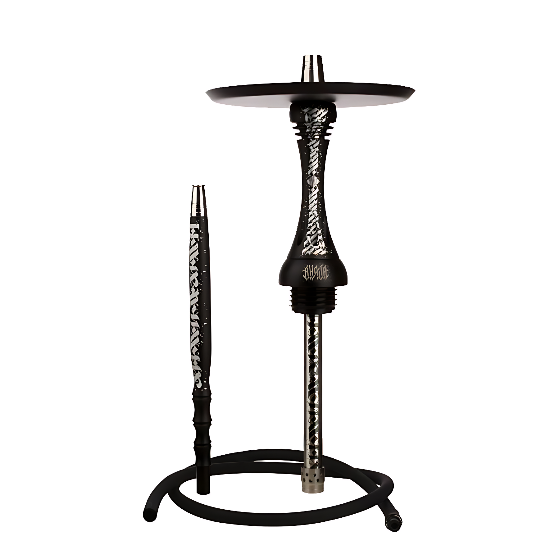 Original Alpha Hookah X Artist Black Matte (Without Flask)