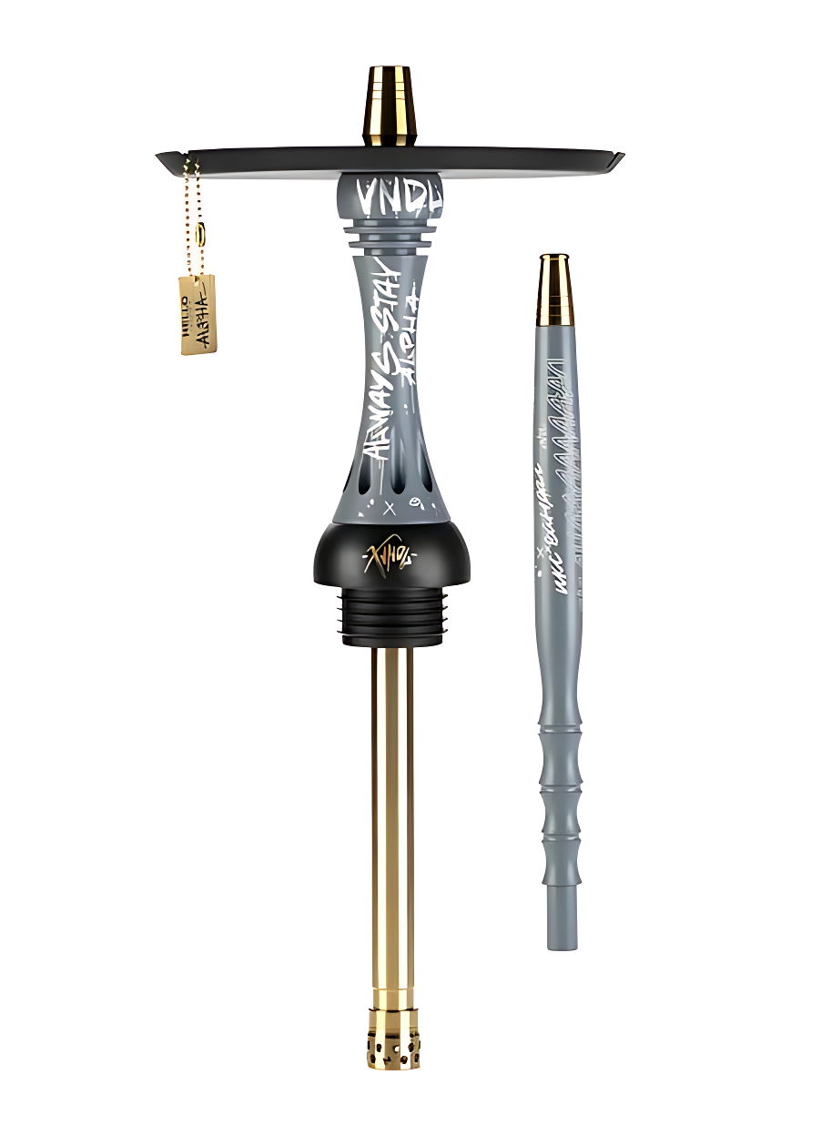 Original Alpha Hookah X VNDL Nardo Grey (Without Flask)
