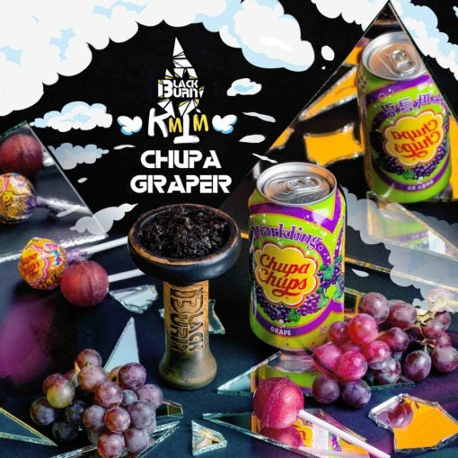 Blackburn Chupa Graper Shisha Tobacco (200g) |  Grape Soda Flavor
