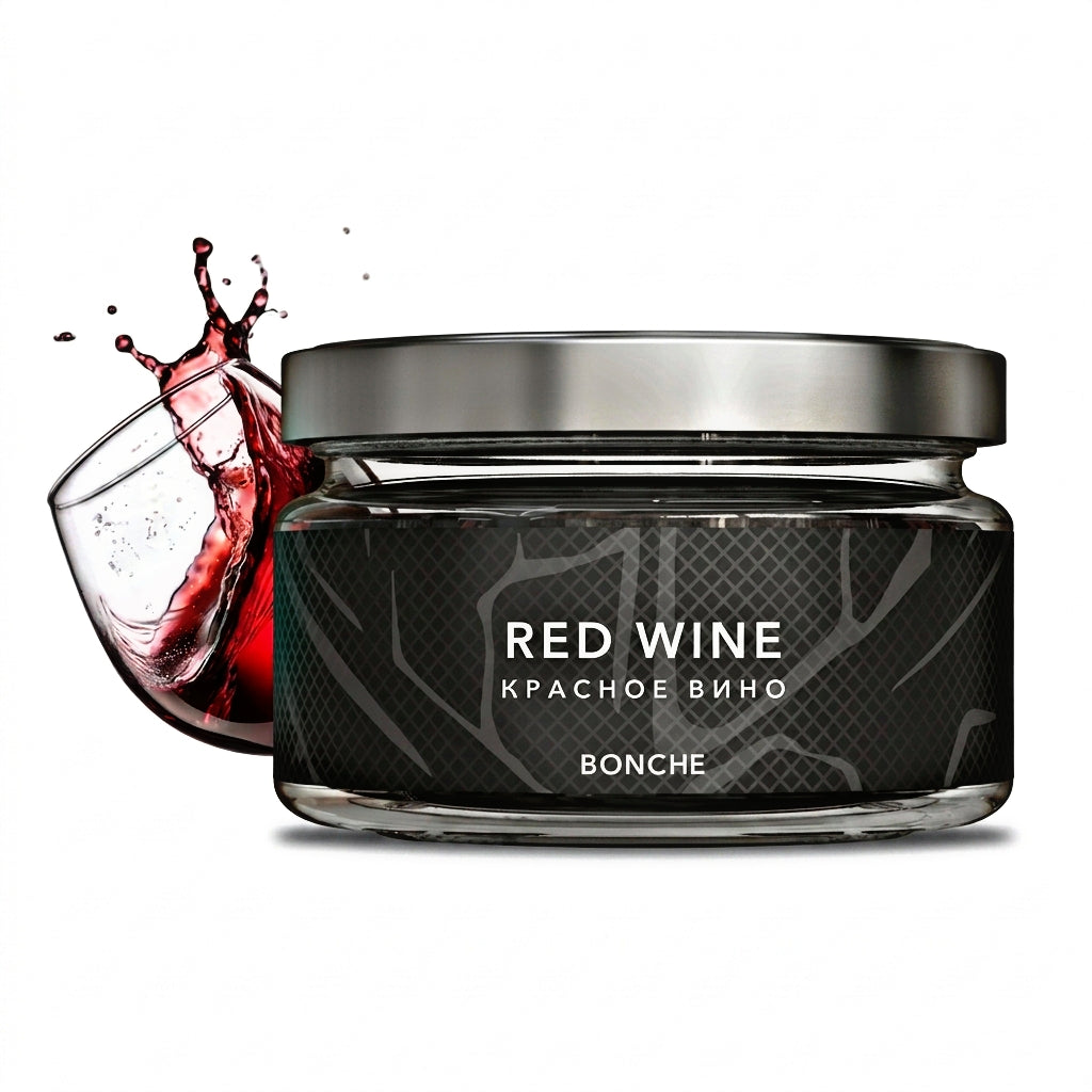 Bonche Red Wine Shisha Tobacco (120g) | The Art of Maturation